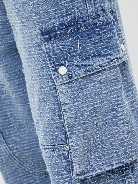 2NDDAY jeansy 2ND Edition Franz TT - Struct damskie kolor niebieski 2241762953