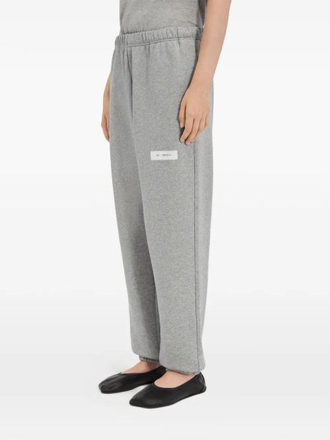 MM6 Maison Margiela label-detail track pants - Grey