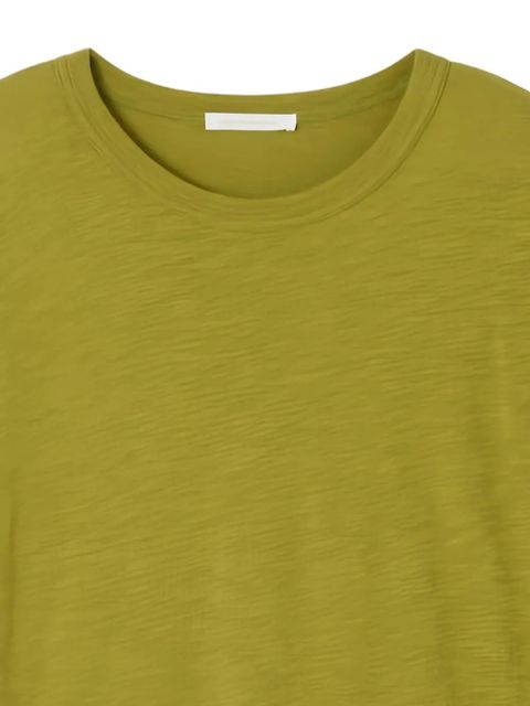 American Vintage slub-texture short-sleeve T-shirt - Green - zdjęcie produktu nr 2