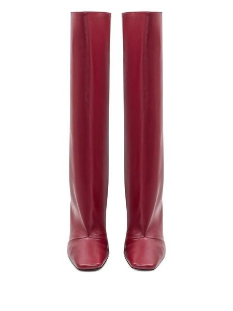 Coperni Bridge square-toe boots - Red