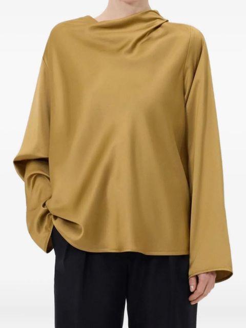 LouLou de Saison draped blouse - Yellow - zdjęcie produktu nr 1