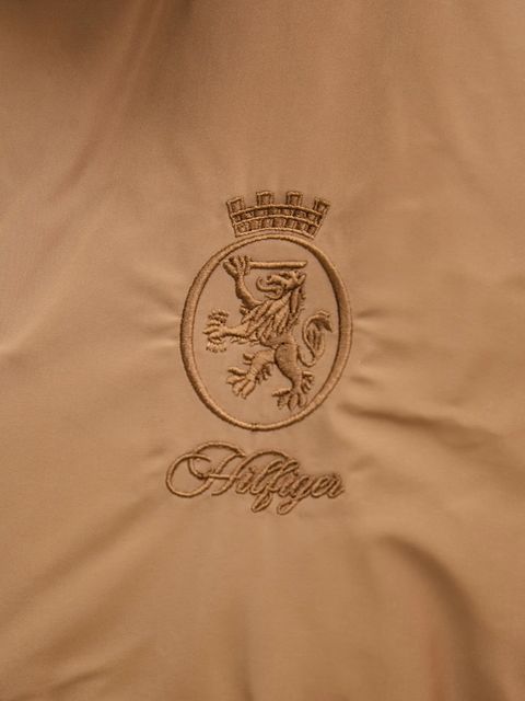 Tommy Hilfiger kurtka puchowa kolor brązowy zimowa WW0WW47279