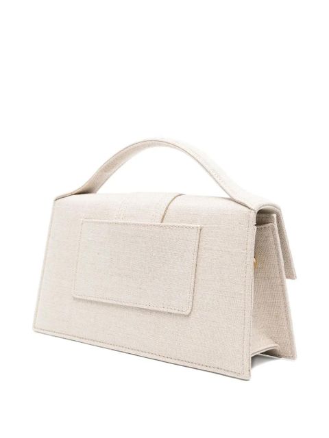 Jacquemus The Big Bambino flap-top tote bag - Neutrals - zdjęcie produktu nr 2