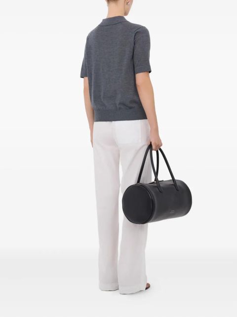 LouLou de Saison Migo ribbed polo shirt - Grey