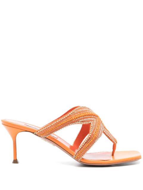 Aquazzura 65mm Reef Star sandals - Orange - zdjęcie produktu nr 1