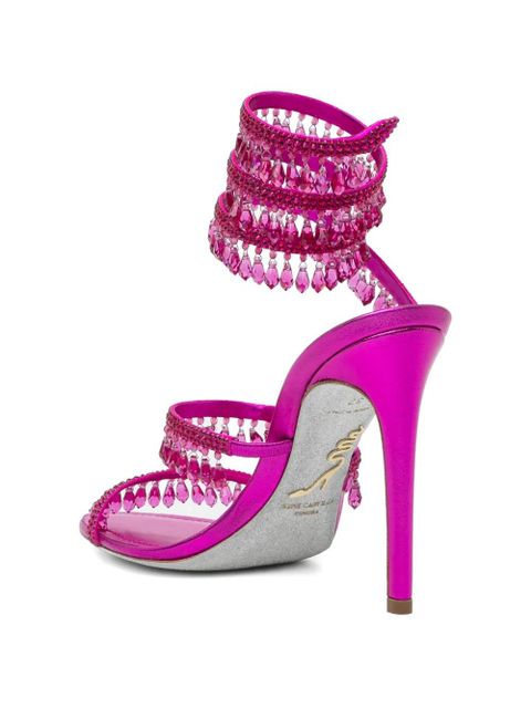 René Caovilla 105mm Chandelier sandals - Pink