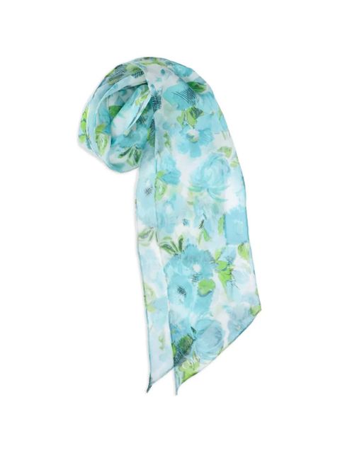 Chloé floral scarf - White - zdjęcie produktu nr 2