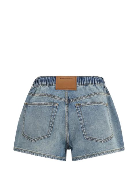 Alexander Wang Marathon denim shorts - Blue - zdjęcie produktu nr 2