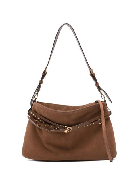 PINKO studded-strap shoulder bag - Brown - zdjęcie produktu nr 1