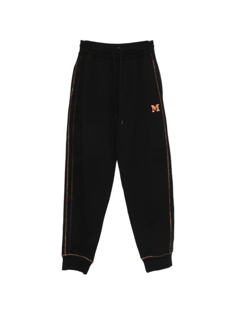 Missoni logo-patch side-stripe track pants - Black - zdjęcie produktu nr 1
