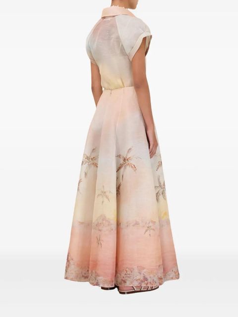 ZIMMERMANN Illuminate maxi skirt - Pink - zdjęcie produktu nr 2