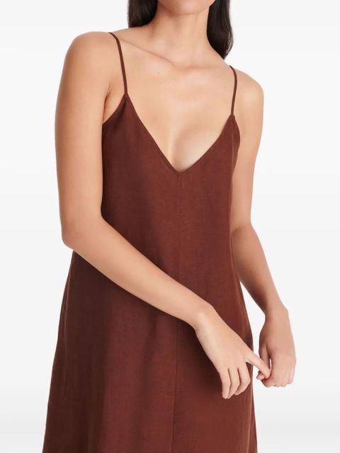 ERES Snob midi dress - Brown
