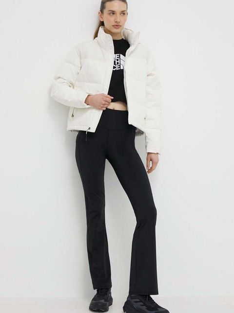 The North Face kurtka puchowa 92 RIPSTOP NUPTSE damska kolor biały zimowa NF0A870RQLI1