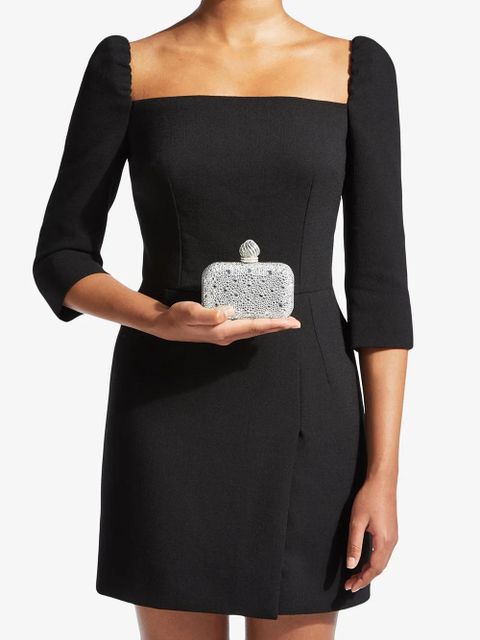 Jimmy Choo micro Cloud clutch bag - Grey - zdjęcie produktu nr 2