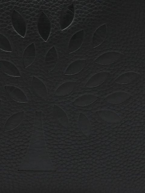Mulberry Tree grained tote bag - Black