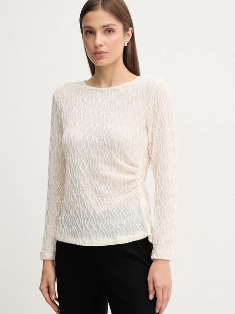 Pedro del Hierro longsleeve kolor beżowy 8622498 - zdjęcie produktu nr 1