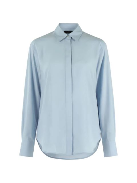 PINKO gathered shirt - Blue - zdjęcie produktu nr 1