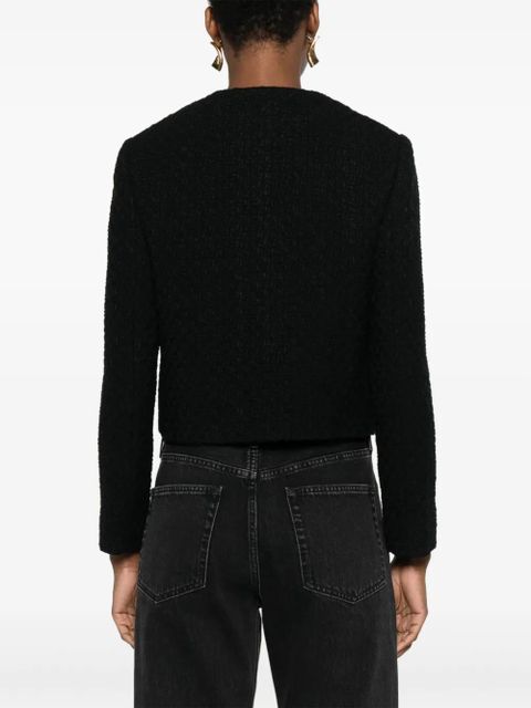Gucci Tweed Damier jacket - Black