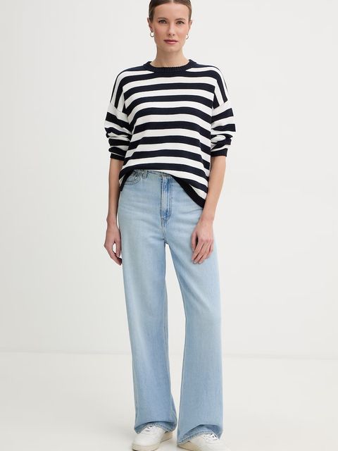 United Colors of Benetton sweter damski bawełniany - zdjęcie produktu nr 1