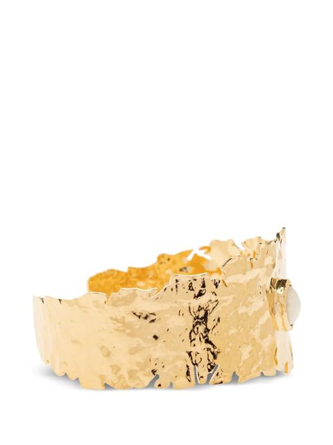 ISABEL MARANT textured bracelet - Gold