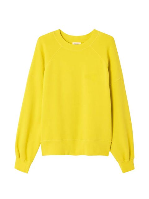 American Vintage Atubay long-sleeves crew-neck sweatshirt - Yellow - zdjęcie produktu nr 1