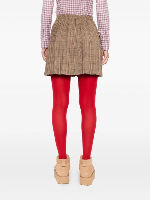 MC2 Saint Barth Tabatha English mini skirt - Brown