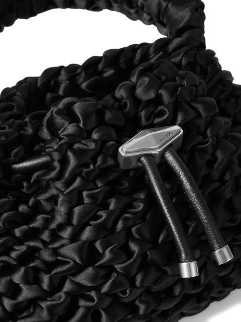 Jimmy Choo small Cinch shoulder bag - Black