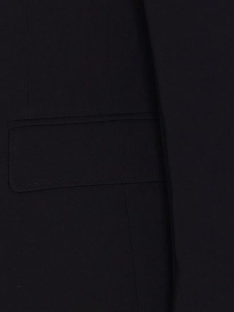 Max Mara single-breasted V-neck blazer - Black