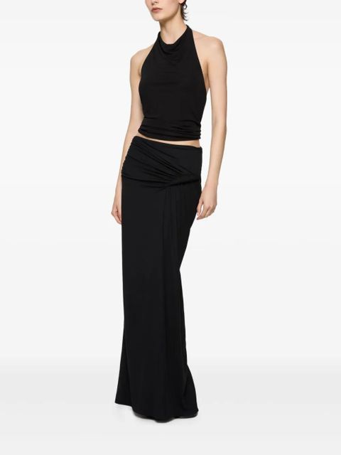 Paris Georgia knotted maxi skirt - Black - zdjęcie produktu nr 2