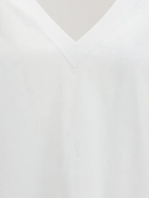 LouLou de Saison FAAA V-neck T-shirt - White