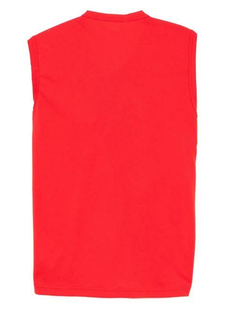 Comme Des Garçons knot-detail vest - Red - zdjęcie produktu nr 2