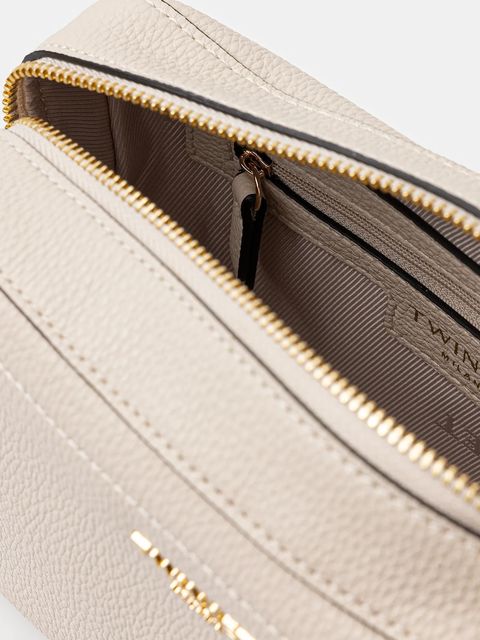 Twinset torebka kolor beżowy 252TB7061