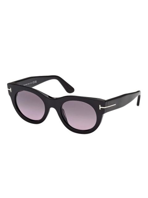 TOM FORD Eyewear round-frame sunglasses - Black