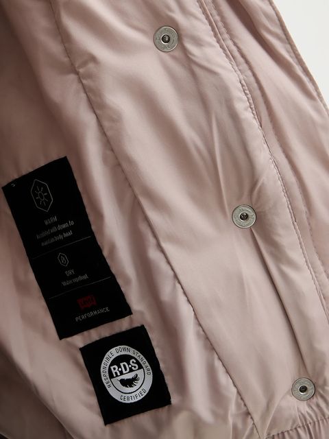 Levi's bezrękawnik puchowy kolor beżowy zimowy A8526