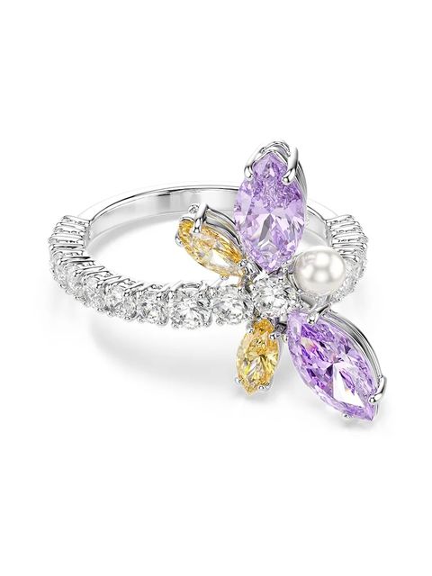 Swarovski pierścionek damski metalowy z cyrkonią Ariana Grande x Swarovski - zdjęcie produktu nr 2