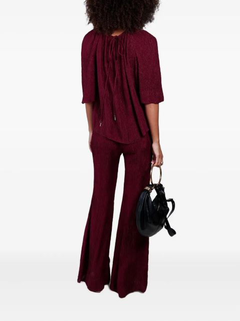 Gabriela Hearst Nula blouse - Red - zdjęcie produktu nr 2