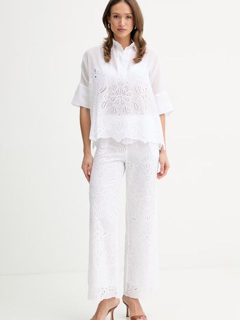 Ermanno Firenze bluzka bawełniana - zdjęcie produktu nr 2