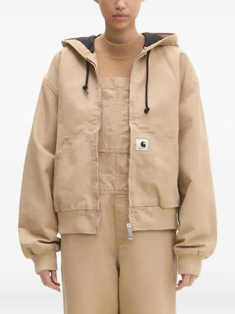 Carhartt WIP W' OG Active hooded zip-up jacket - Neutrals - zdjęcie produktu nr 1