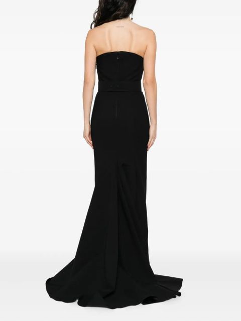 Solace London The Citra maxi dress - Black