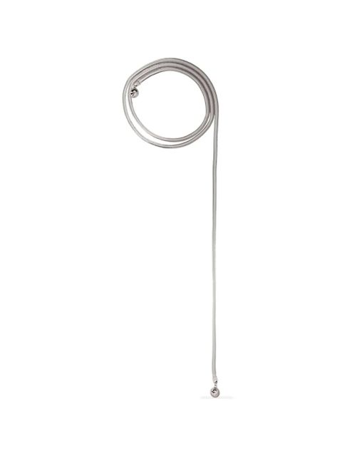 Sportmax Vortice ball-detail necklace - Silver - zdjęcie produktu nr 2