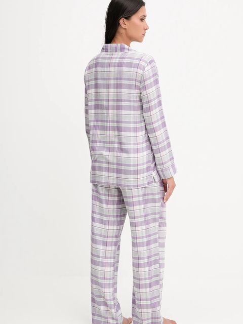 Lauren Ralph Lauren piżama damska kolor fioletowy ILN92448