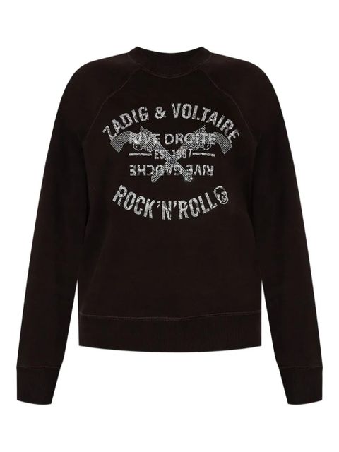 Zadig&Voltaire graphic-print sweatshirt - Brown - zdjęcie produktu nr 1