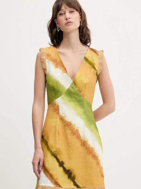 Never Fully Dressed sukienka lniana - zdjęcie produktu nr 1