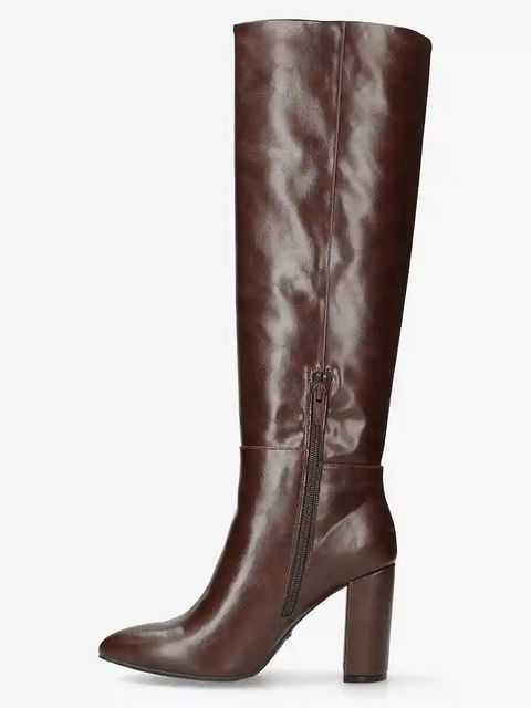 Mexx kozaki KRYSTAL INDY damskie kolor brązowy na słupku MI001800153W - zdjęcie produktu nr 2