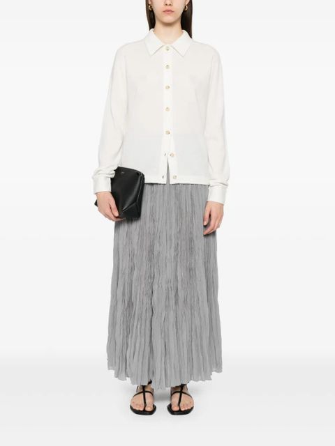 TOTEME cashmere cardigan - White - zdjęcie produktu nr 2