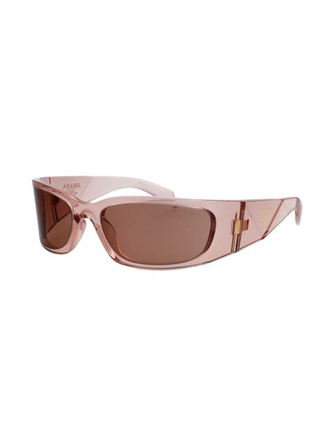 Prada Eyewear shield sunglasses - Pink - zdjęcie produktu nr 2