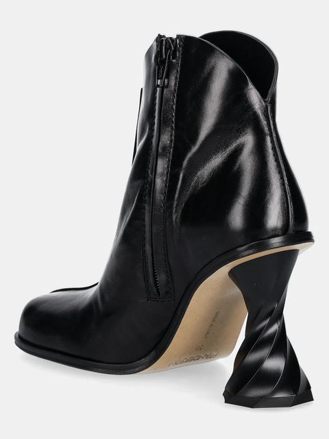 JW Anderson botki skórzane Twist Heel