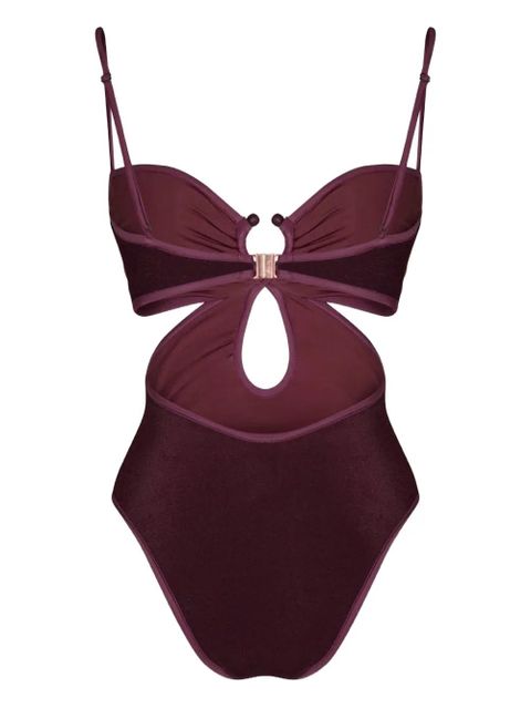 Johanna Ortiz Sunny Days cut-out swimsuit - Red - zdjęcie produktu nr 2