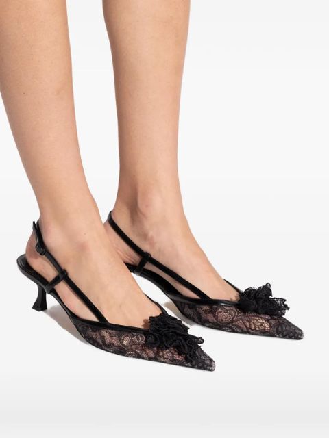 Jimmy Choo Mimmi slingback pumps - Black