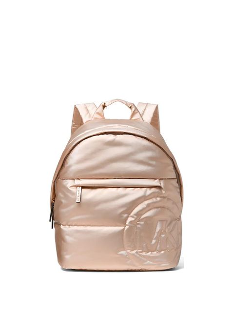 Michael Kors Rae medium quilted metallic backpack - Neutrals - zdjęcie produktu nr 1